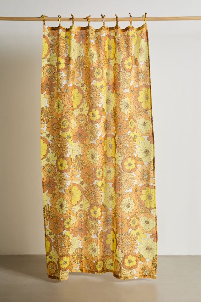 Vera Floral Window Panel #2