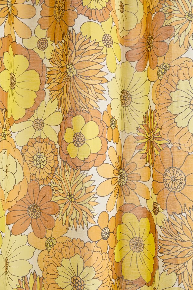Vera Floral Window Panel #3