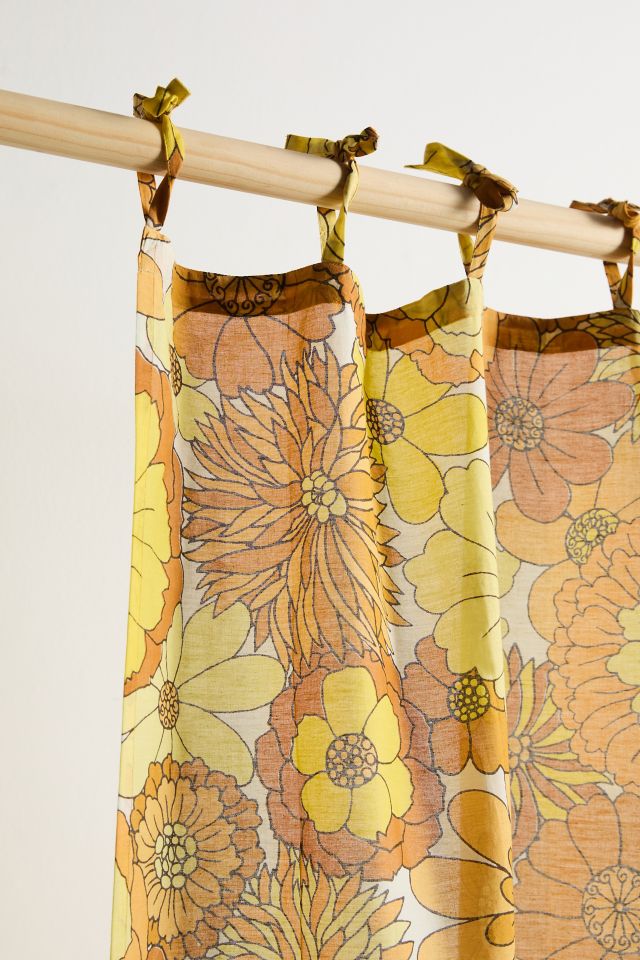 Vera Floral Window Panel #4