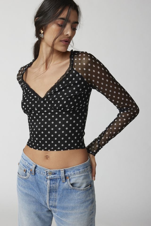 Zen Long Sleeve Mesh Top, Miscellaneous