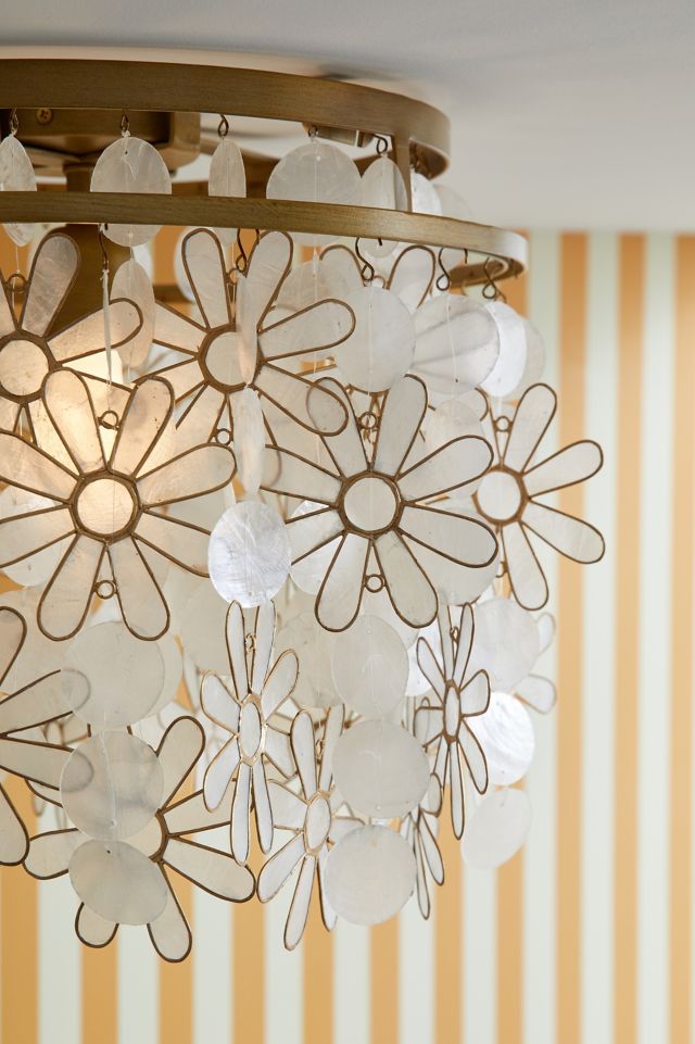Daisy Capiz Flush Mount Light #2