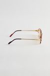 Carter Rimless Rectangle Sunglasses