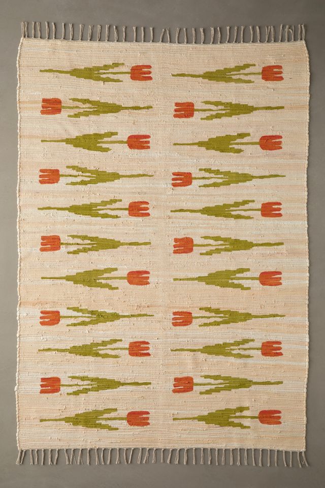Kathleen Tulip Printed Rug #2