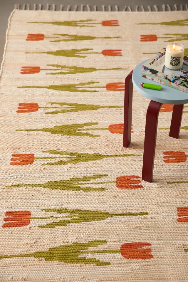 Kathleen Tulip Printed Rug #3
