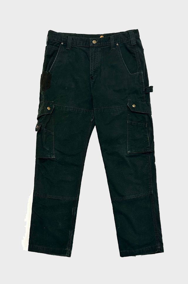 Vintage 2000’s Carhartt Black Cargo Workwear Pants | Urban Outfitters
