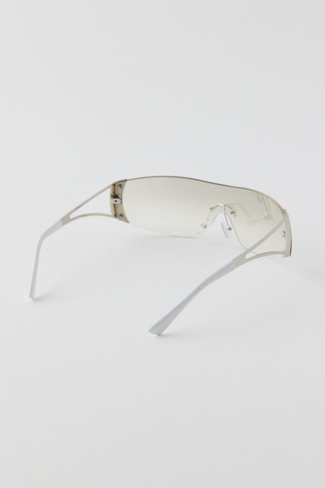 Chrissy Metal Shield Sunglasses #2