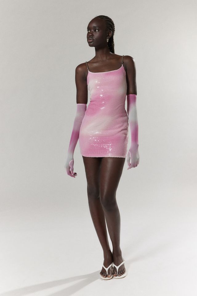Private Policy Sequin Mini Dress #1