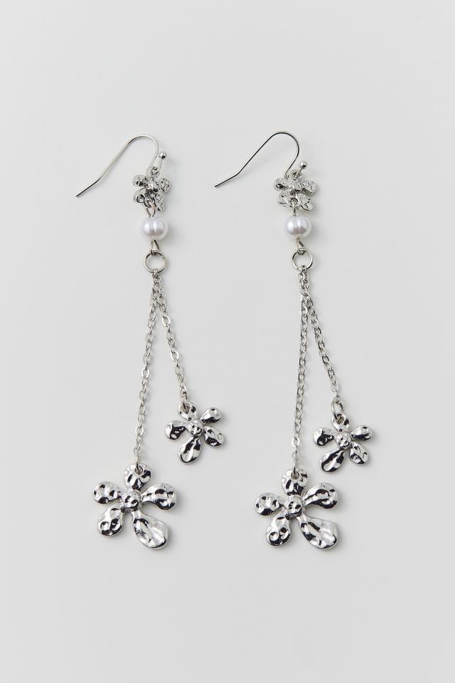 Delicate Flower Drop Earring | Urban Outfitters Canada