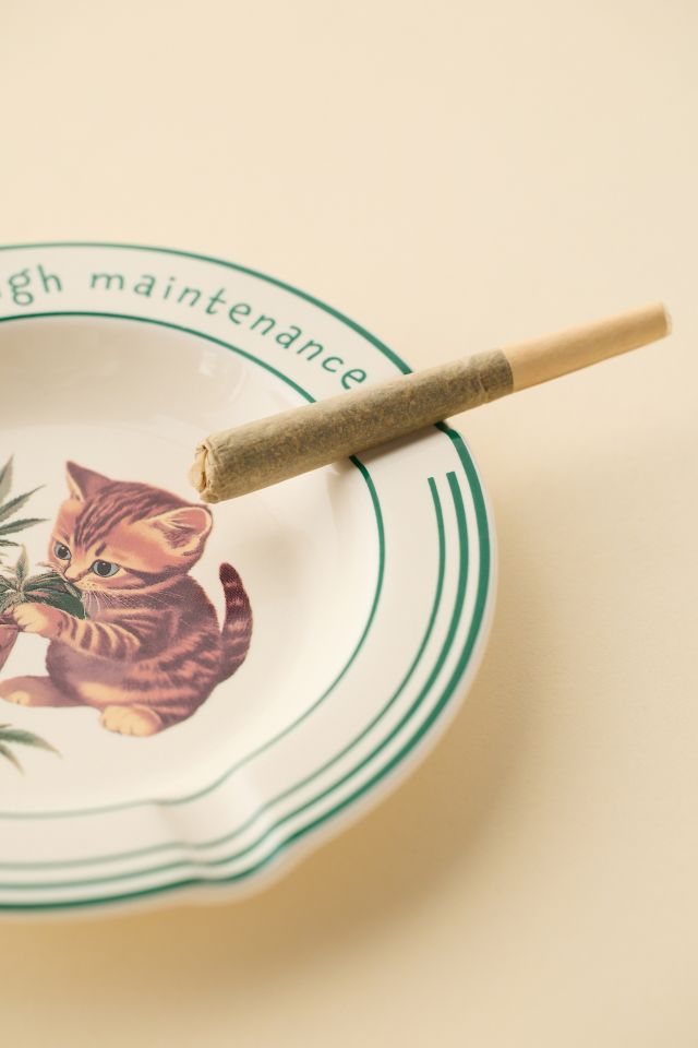 Graphic Printed Ashtray #1