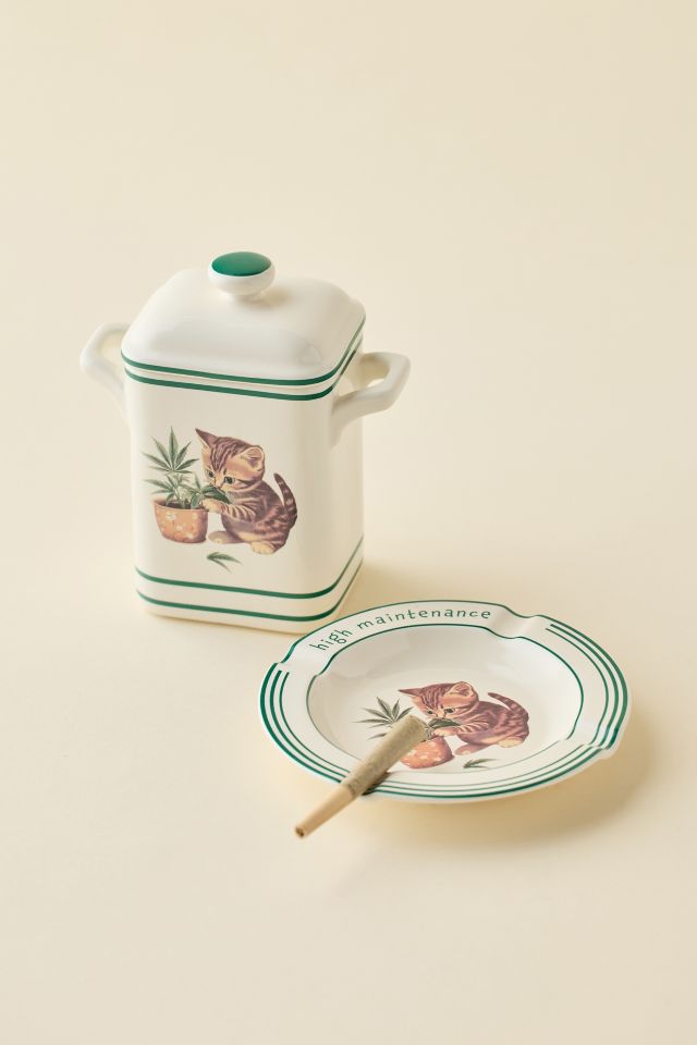 Graphic Printed Ashtray #2