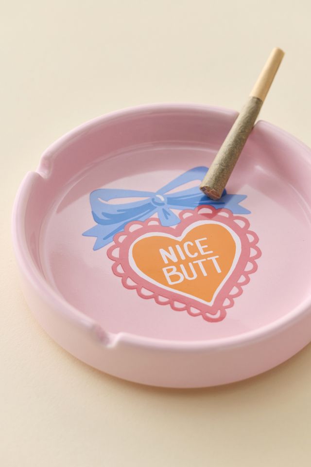 Graphic Printed Ashtray #1