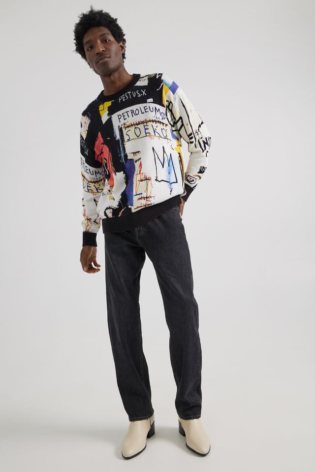 Lee X Jean-Michel Basquiat Printed Crew Neck Sweatshirt