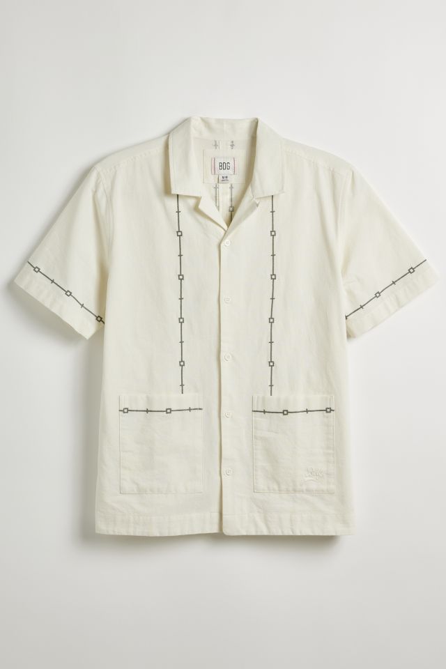 Bdg Urban Outfitters Hanky Printed Button-Down Woven Shirt