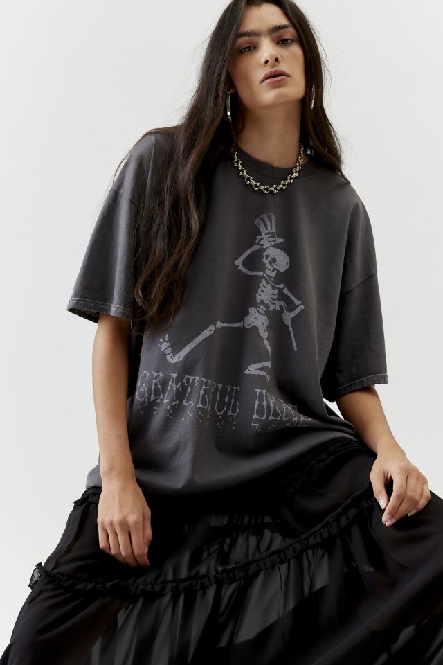 Grateful Dead Skeleton T-Shirt Dress | Urban Outfitters