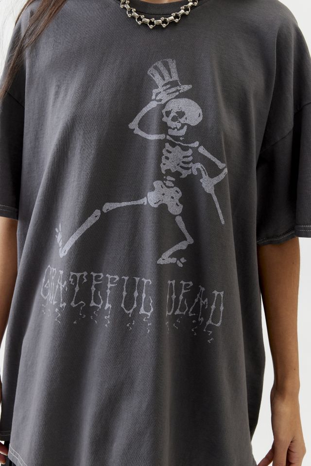 Grateful Dead Skeleton T Shirt Dress Urban Outfitters