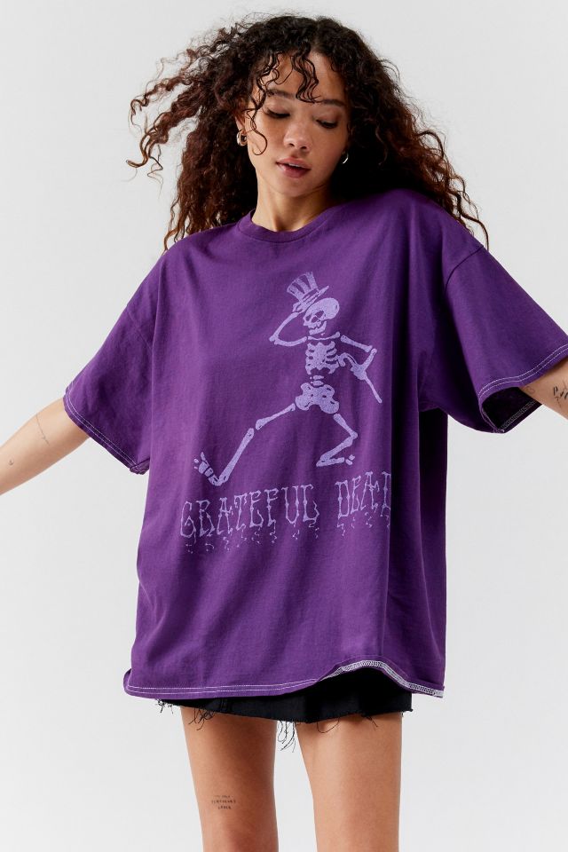 Grateful Dead Skeleton Relaxed T Shirt Dress