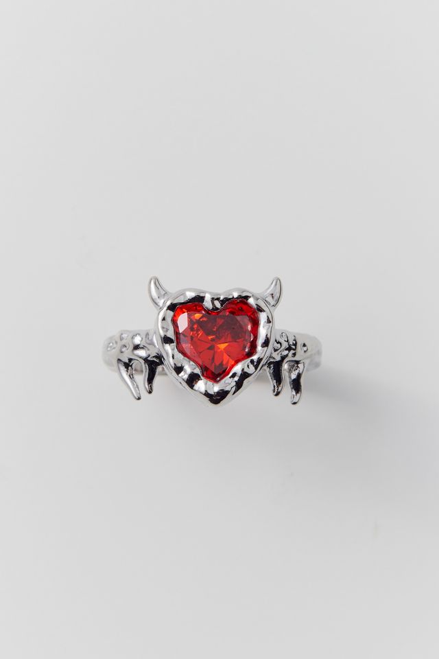 Devil Heart Ring | Urban Outfitters