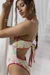 Out From Under Patchwork One-Piece Swimsuit