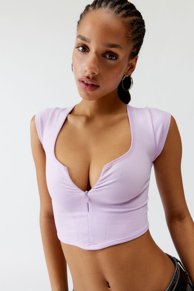 Out From Under Camilla Seamless Bustier Cropped Tank Top