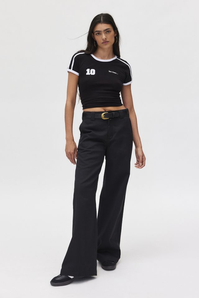 iets frans... Soccer Stripe Ringer Baby Tee #3