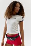 iets frans... Soccer Stripe Ringer Baby Tee