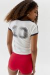 iets frans... Soccer Stripe Ringer Baby Tee