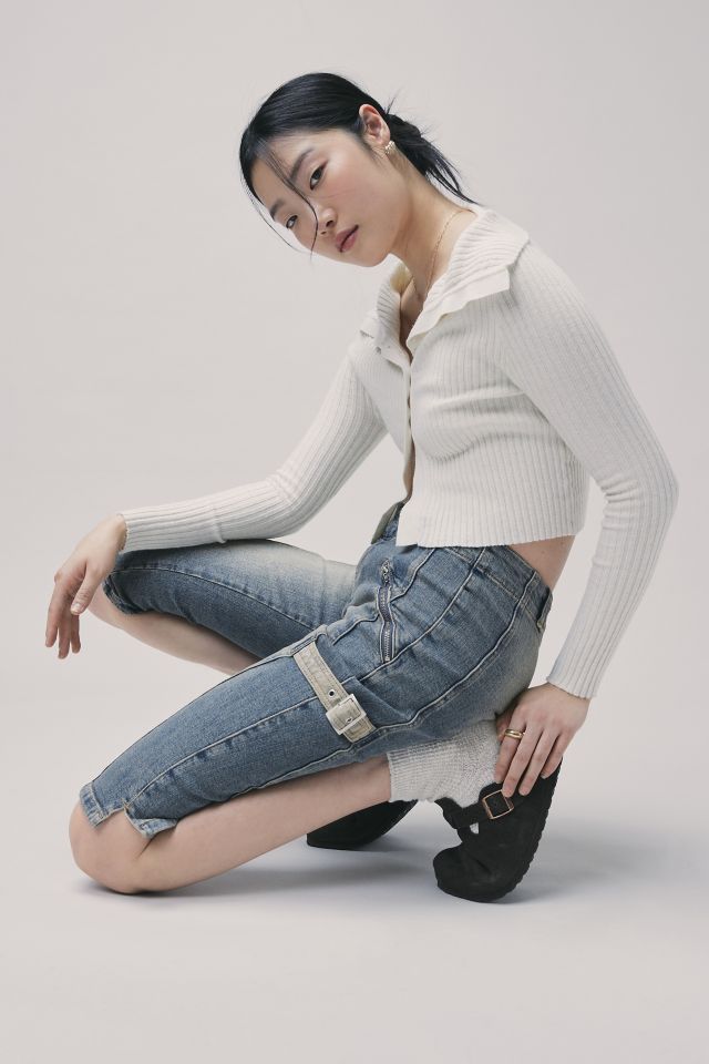 BDG Utility Capri Jean #1