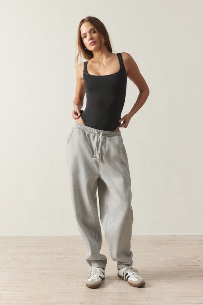 Out From Under Jayden Puddle Sweatpant In Light Grey, Women's At Urban Outfitters