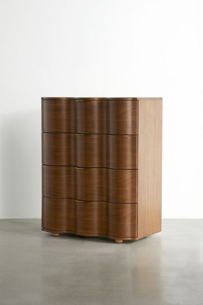 Aria Tall 4-Drawer Dresser