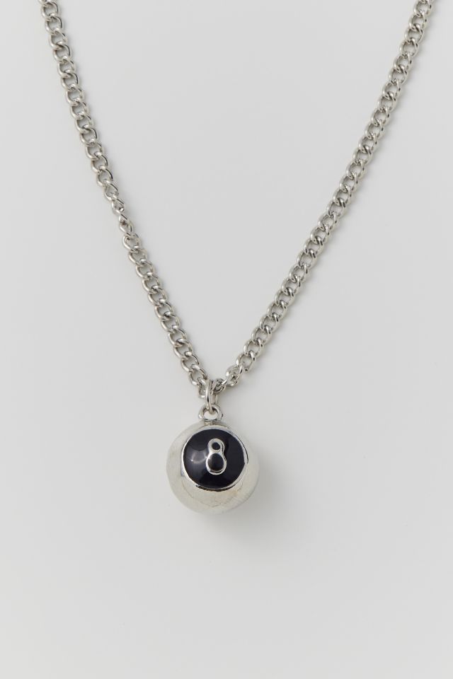 8-Ball Necklace Pendant Outfitters Steel Urban | Stainless