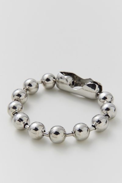 Stainless Steel Statement Ball Bead Bracelet