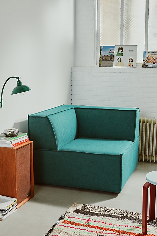Urban Outfitters Benji Modular Sofa In Dark Green At