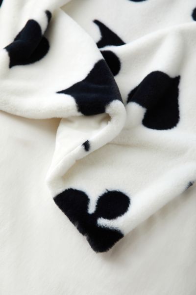 Harper Faux Fur Printed Throw Blanket