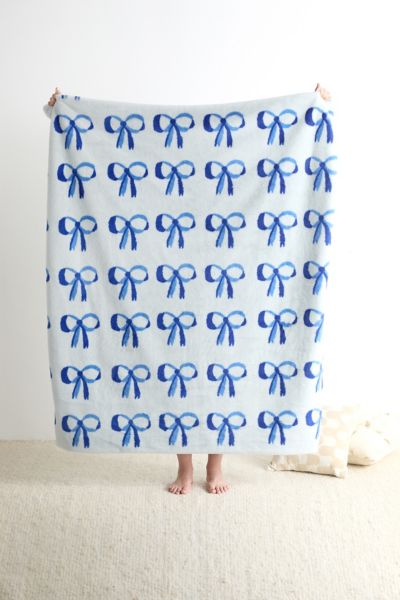 Harper Faux Fur Printed Throw Blanket