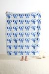 Harper Faux Fur Printed Throw Blanket