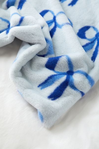 Harper Faux Fur Printed Throw Blanket