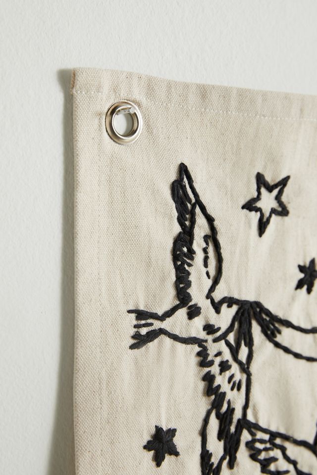 Cherub Embroidered Tapestry #3