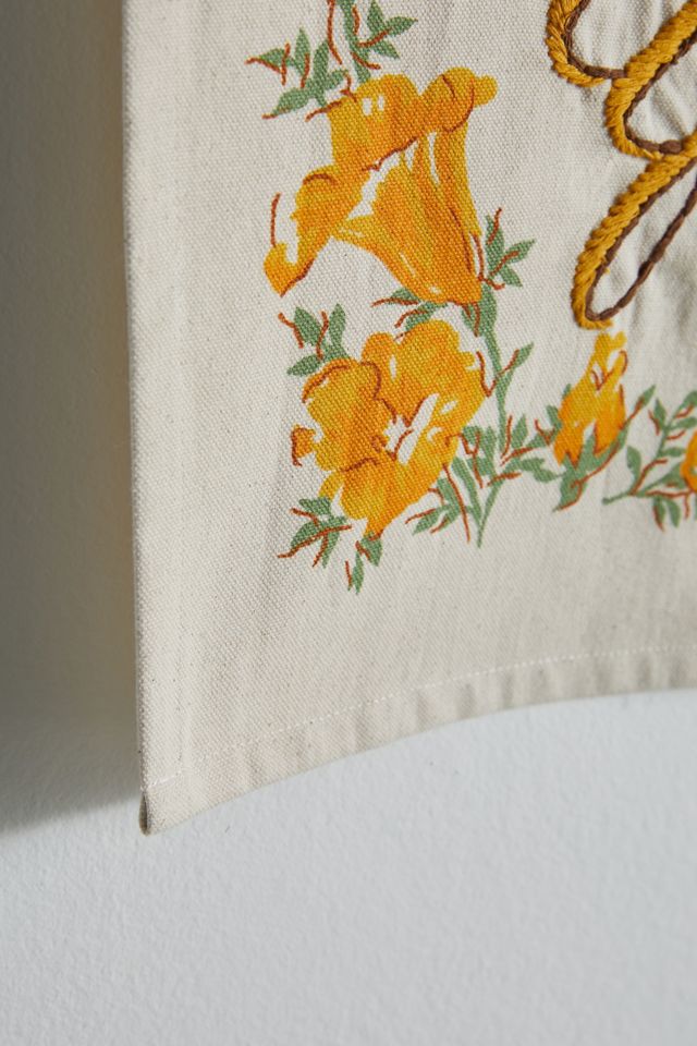 Embroidered Map Tapestry Urban Outfitters Canada