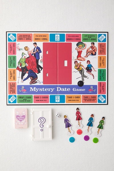 Jeu De Société Mystery Date – Édition Nostalgia En Boîte Métal, Neuf