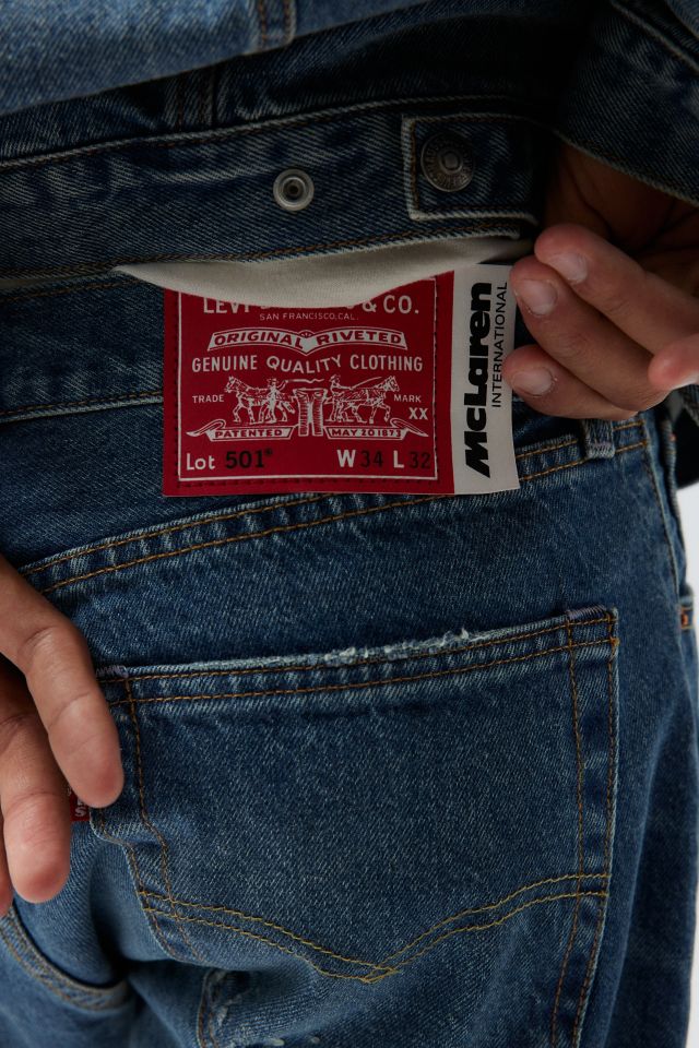 Levi's® X McLaren Racing Sport 501 Original Slim Fit Jean #4