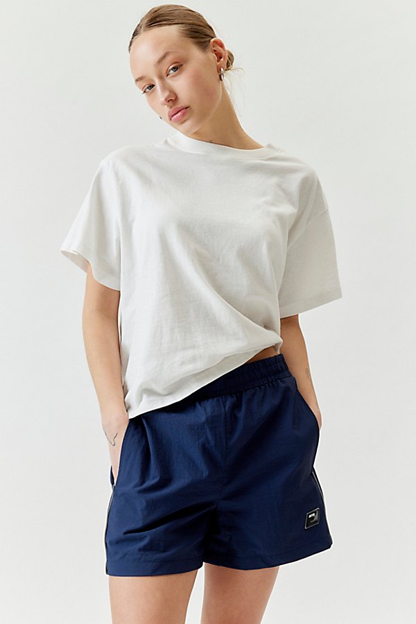 Iets Frans . … Sporty Track Short In Navy At Urban Outfitters