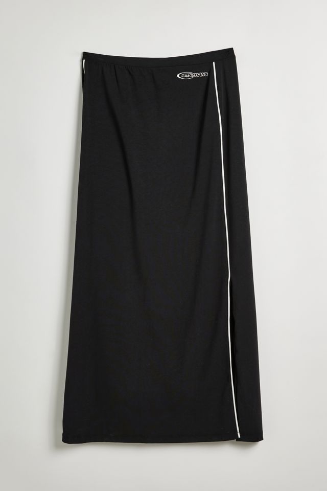 iets frans… Piped Column Maxi Skirt
