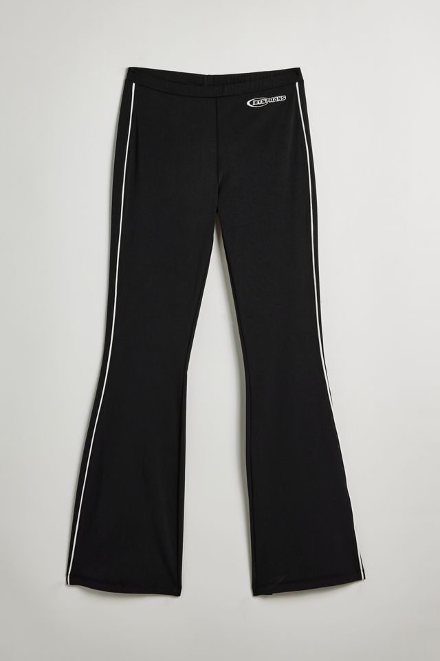 iets frans… Piped Jersey Flare Pant