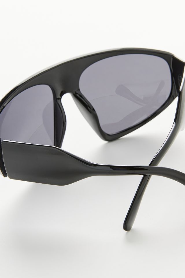 Danny Oversized Shield Sunglasses Urban Outfitters Canada