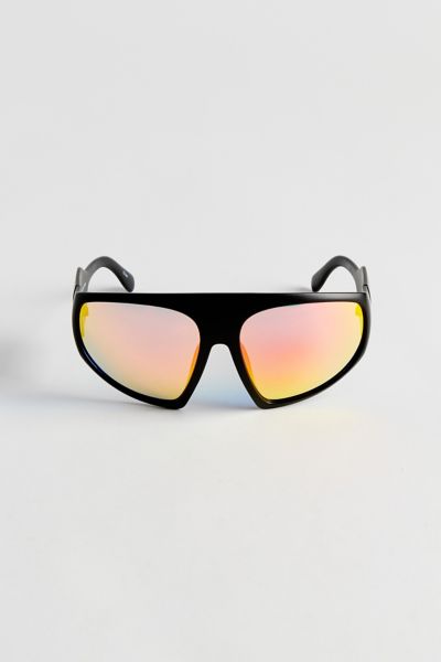 Urban Outfitters Danny Oversized Shield Sunglasses In Assorted, Men's At