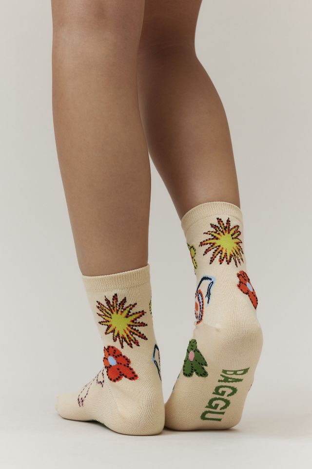 BAGGU Birds Crew Sock #1