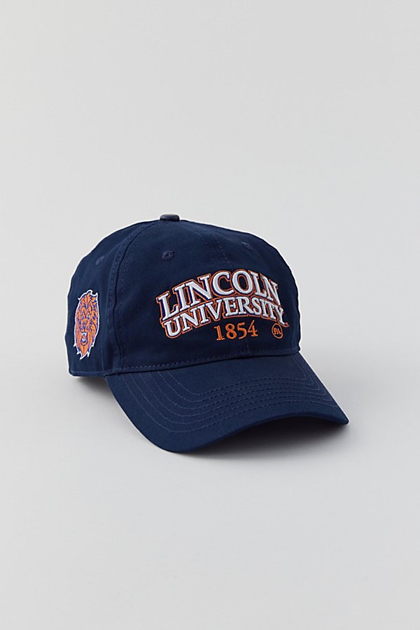 Shop Urban Outfitters Lincoln University Uo Exclusive Dad Hat In Navy At