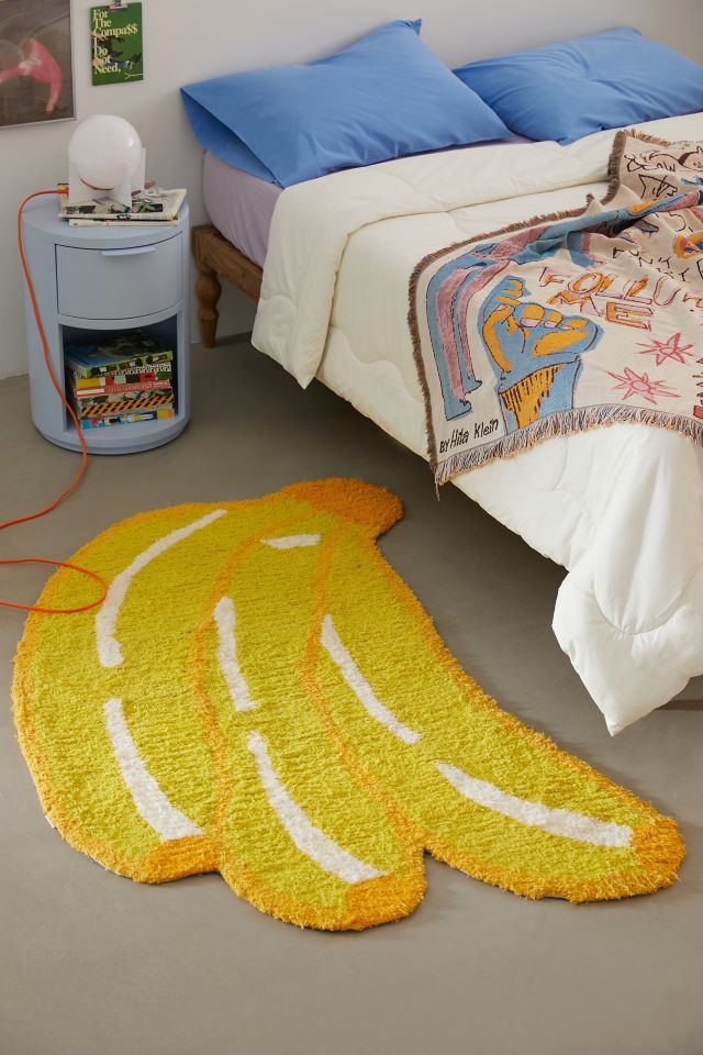 Banana Tufted Rug | Urban Outfitters