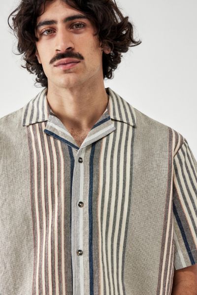 UO Textured Stripe Shirt