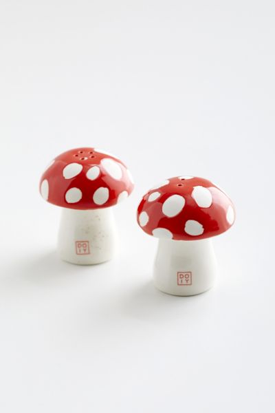 DOIY Amanita Salt & Pepper Shaker Set